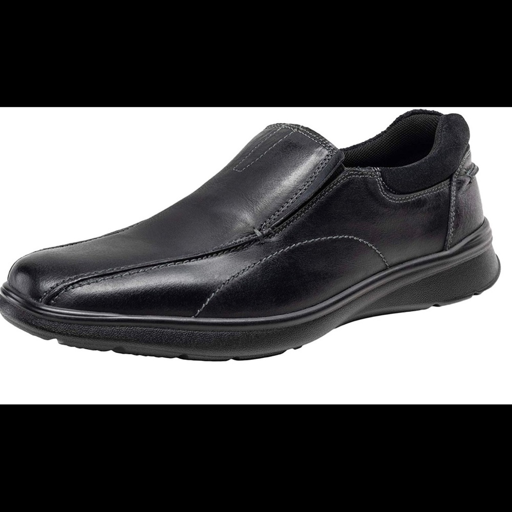 JOUSEN Men’s leather loafers classic Dress Slip on